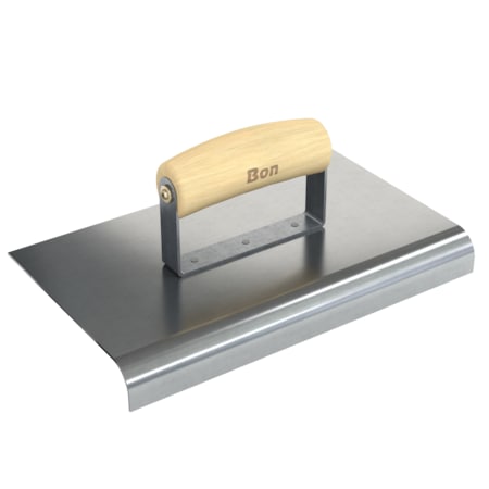 Bon Tool Edger, Stainless Steel 10" X 6", 3/4" Radius X 1" Lip Wood Handle 12-464